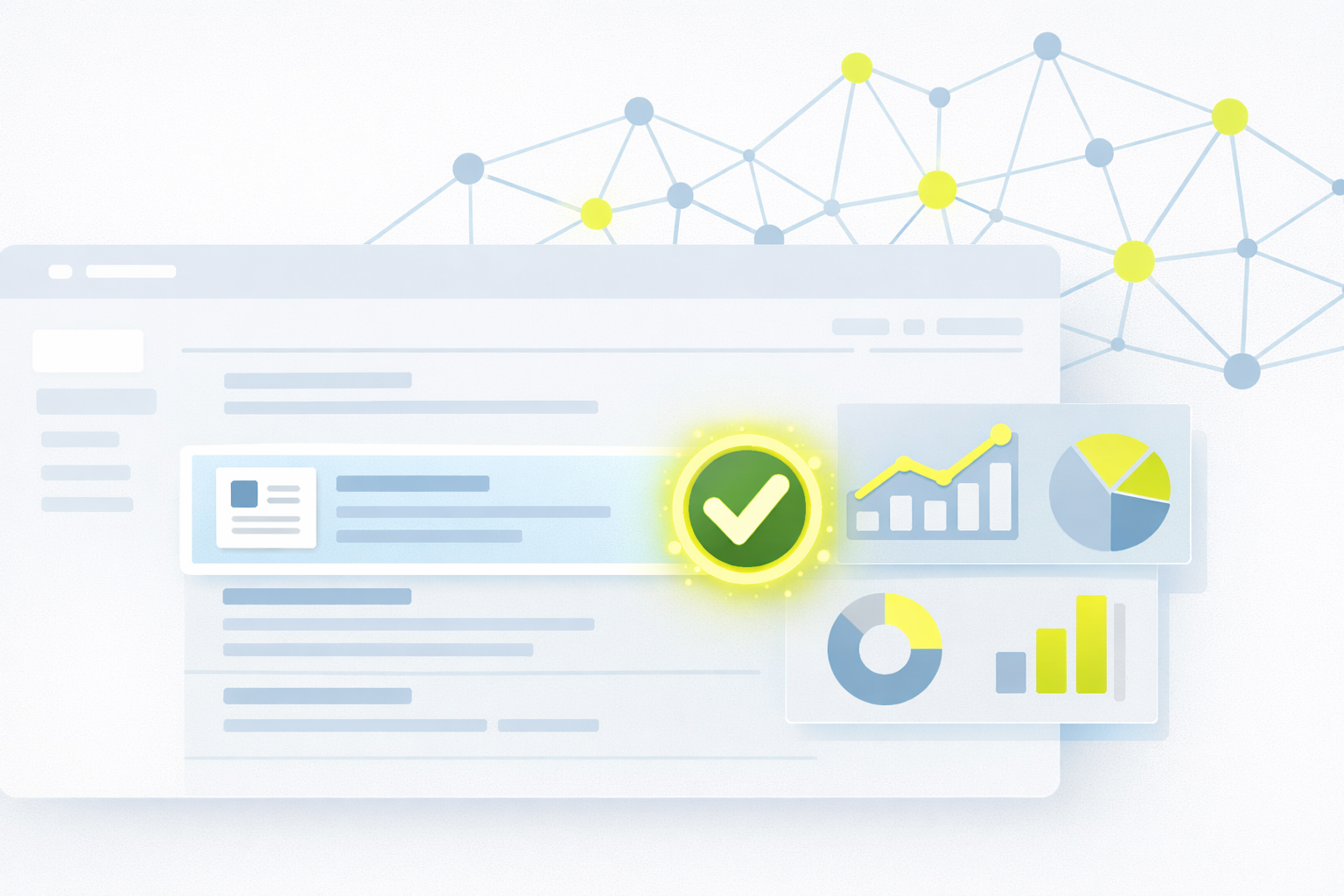 Content page selected as a cited source by ChatGPT, shown with an approval checkmark and performance metrics